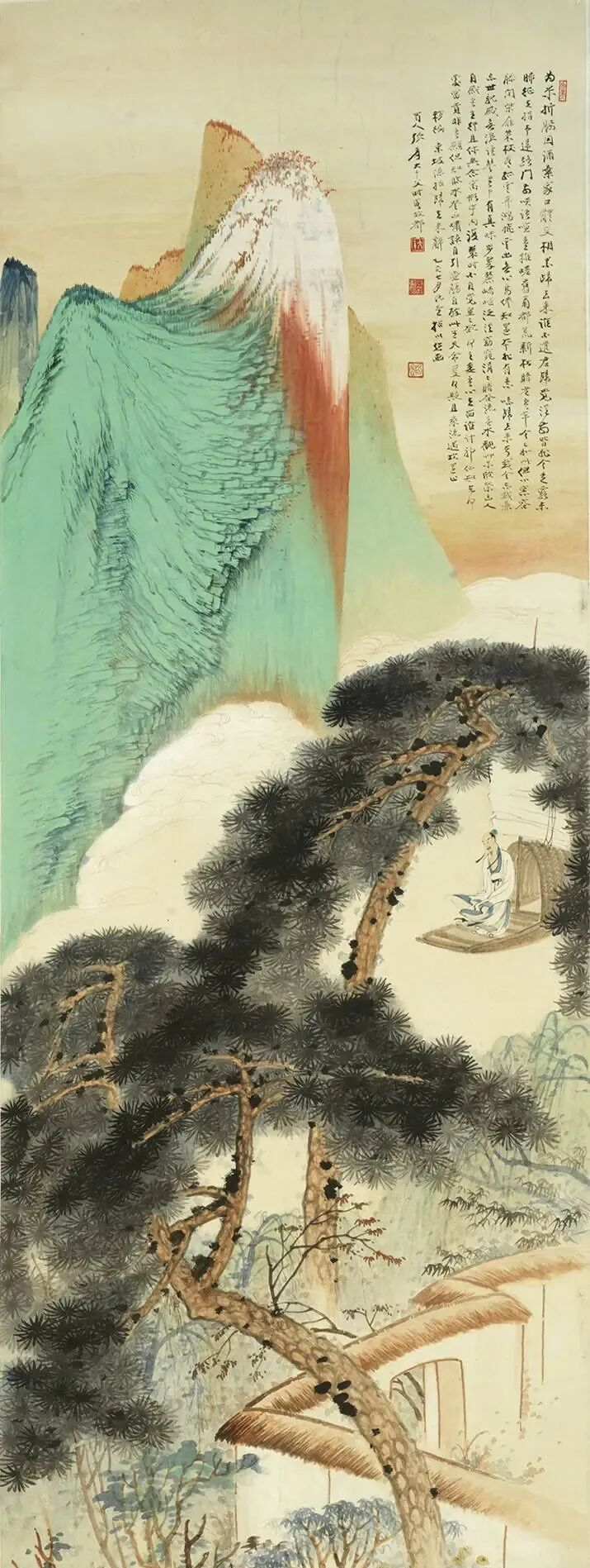 _张大千艺术圈_张大千被西方艺坛赞为